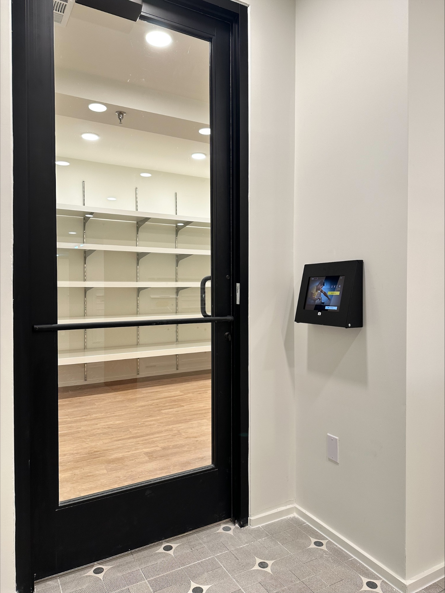 Luxer One® smart package room with access-controlled entry and camera capture